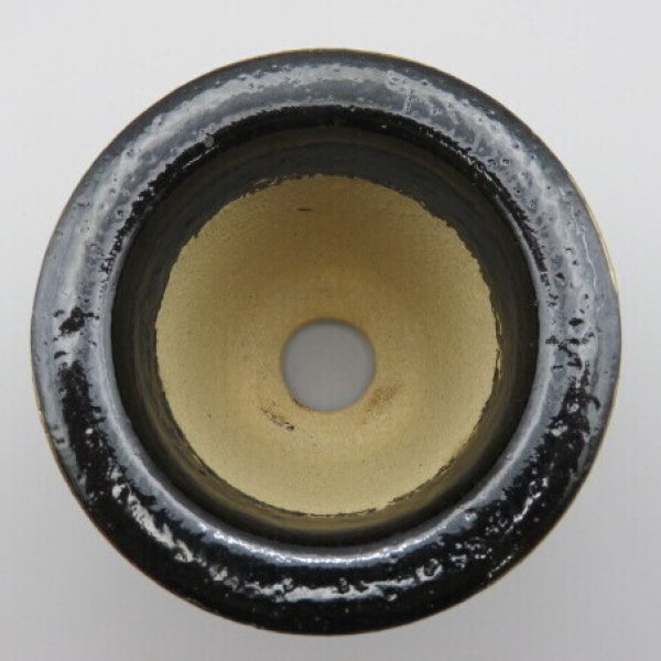 画像5: 錦鉢　加茂黒　耳付き　 (5)