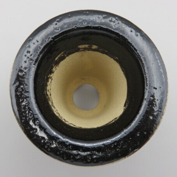 画像4: 万年青鉢　加茂黒 (4)