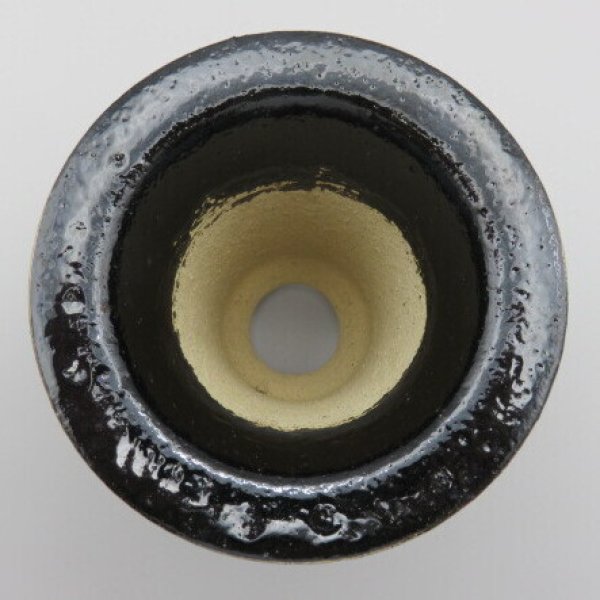 画像4: 万年青鉢　加茂黒 (4)