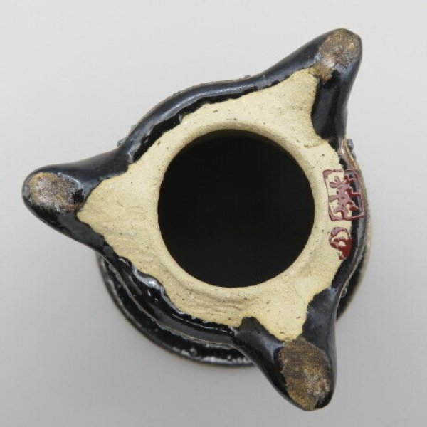 画像5: 万年青鉢　加茂黒 (5)