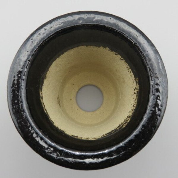 画像4: 万年青鉢　加茂黒 (4)
