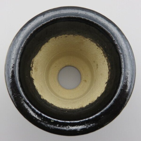 画像4: 万年青鉢　加茂黒 (4)