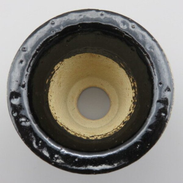 画像4: 万年青鉢　加茂黒 (4)